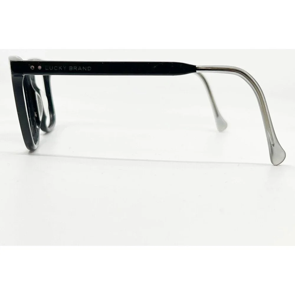 Lucky Brand Eyeglasses Mens Black Square VLBD532 52-19-145